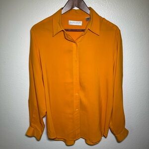 Valerie Stevens Golden Silk Shirt